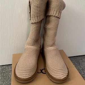 Ugg Purl candy Knit Boot Adult 8 NEW